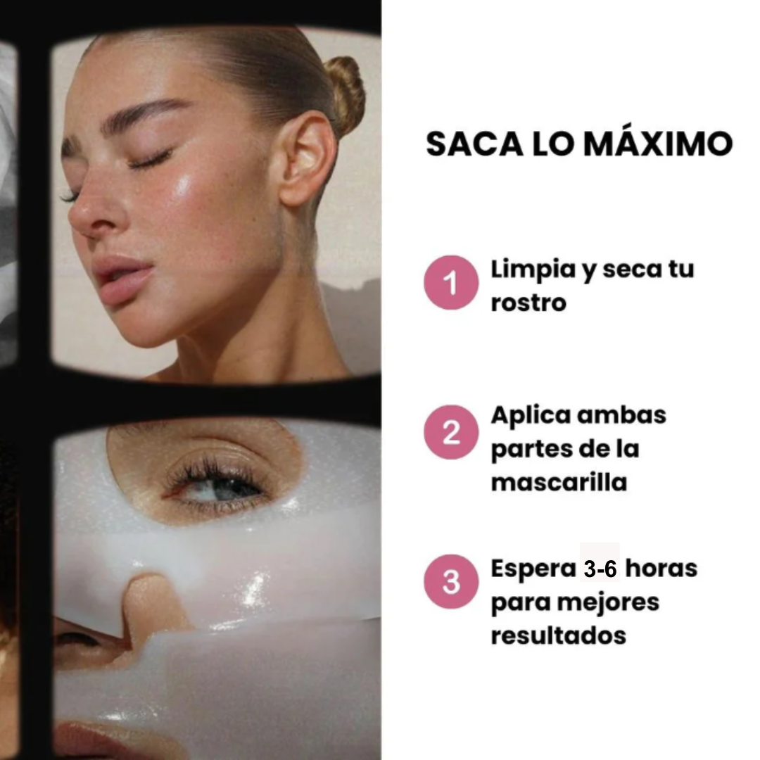 MASCARILLA BIO-COLLAGENO CAJA X4 Unidades Rejuvenece tu piel