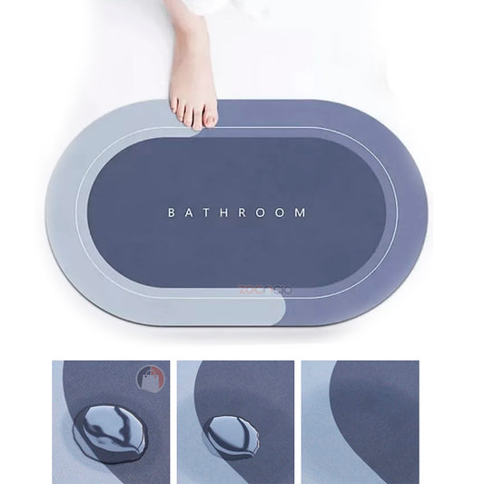 Alfombra Para Baño Suave Tapete Secado