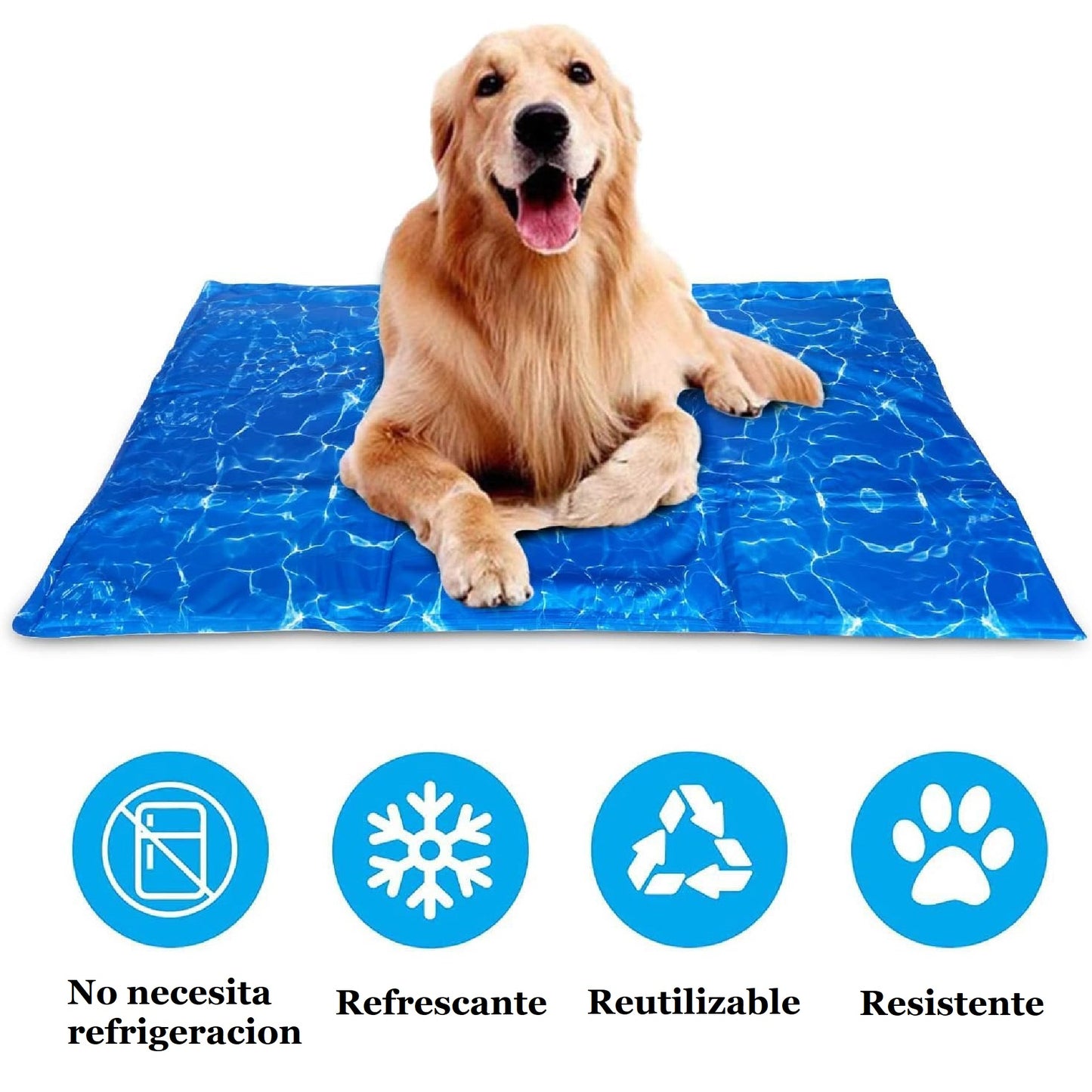 ¡Elimina el Calor! Alfombra Refrescante para Mascotas