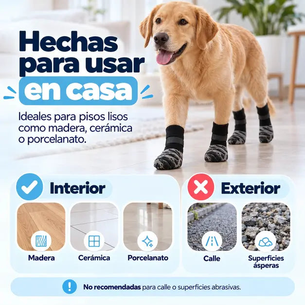 Medias Antideslizantes Perros