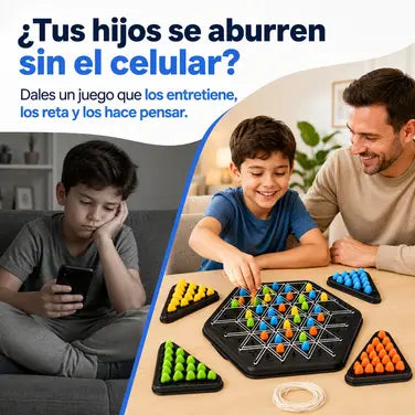 Juego De Mesa Ajedrez Triangular