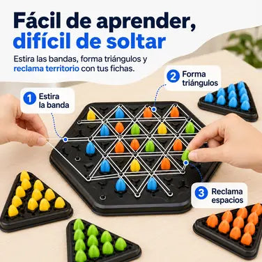 Juego De Mesa Ajedrez Triangular