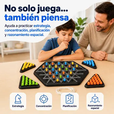Juego De Mesa Ajedrez Triangular