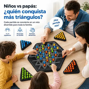 Juego De Mesa Ajedrez Triangular