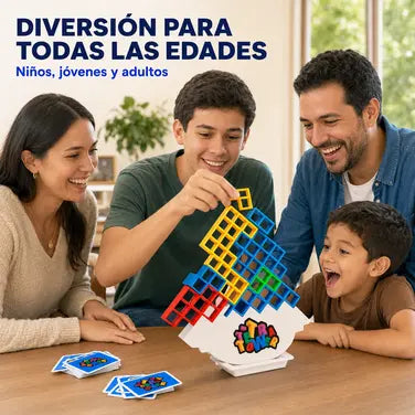 Juego Tetra Tower Bloques Equilibrio 32p