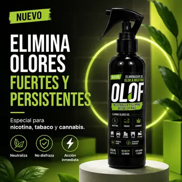 Eliminador de Olor a Nicotina y cannabis