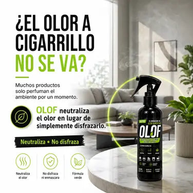 Eliminador de Olor a Nicotina y cannabis