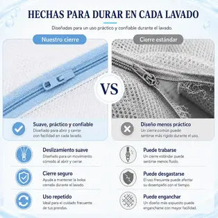 set bolsas para lavadora