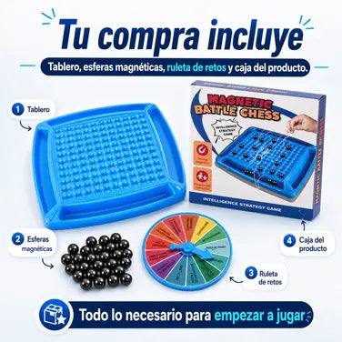 Juego de ajedrez magnetico