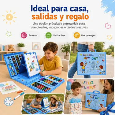 kit De Arte Para Niños 208 Piezas