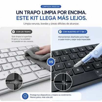 Kit De Limpieza Para Teclado Celulares