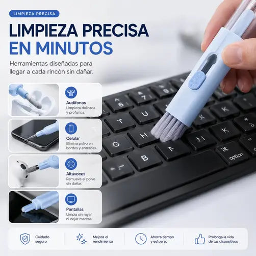 Kit De Limpieza Para Teclado Celulares