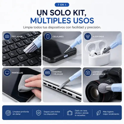 Kit De Limpieza Para Teclado Celulares