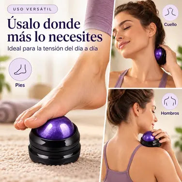 Persona utilizando Roller Ball en una zona cargada