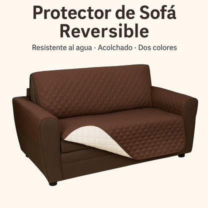 Cubre Sofá Doble Faz Protección Muebles (2puestos)