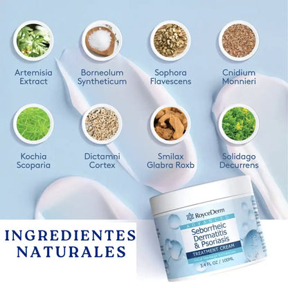 Crema para la dermatitis seborreica y la psoriasis