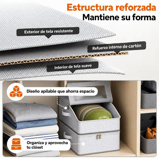 Protector y organizador de gorras