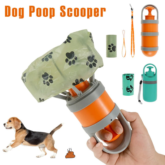 RECOGEDOR RESIDUOS PARA MASCOTAS NARAJA