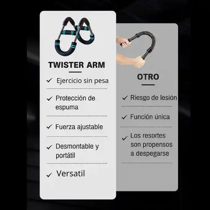 Twister Arm: El Secreto para marcar brazos y pecho