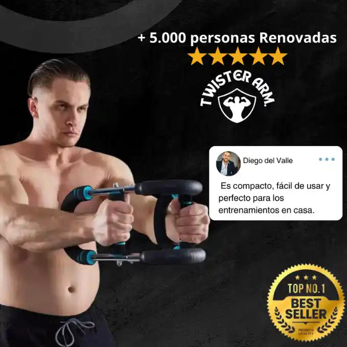 Twister Arm: El Secreto para marcar brazos y pecho