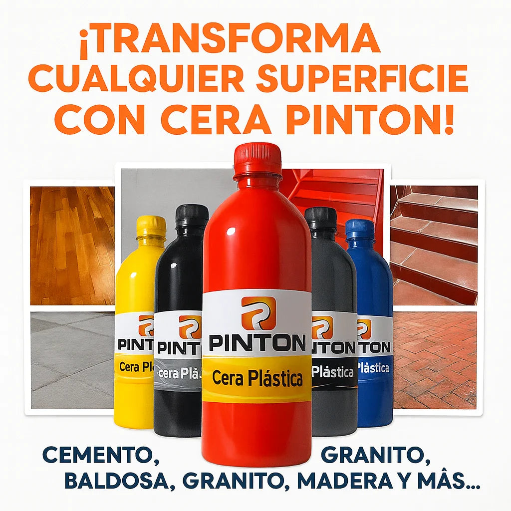 ✨ Cera Plástica Pinton – Brillo y Protección Profesional para tus Pisos ✨