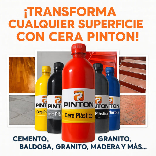 ✨ Cera Plástica Pinton – Brillo y Protección Profesional para tus Pisos ✨